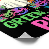 In October We Wear Teal Nk Halloween Metastatic Br Poster (Ecke)