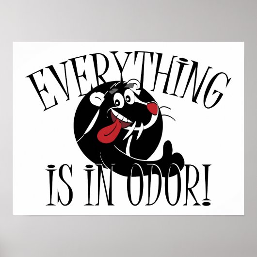 In Odor Skunk Poster (Vorne)