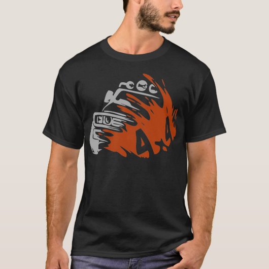 IN Off ROAD 4X4 T-Shirt (Vorderseite)