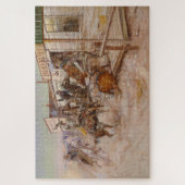 In ohne Knochen von Charles Marion Russell Puzzle (Vertikal)