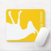 In Ohnmachte fallend Ziege Mousepad (Mit Mouse)