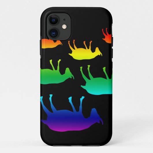 In Ohnmachte fallend Ziegen Case-Mate iPhone Hülle (Rückseite)