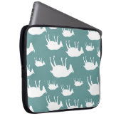 In Ohnmachte fallend Ziegen Laptopschutzhülle (Vorne Rechts)