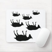 In Ohnmachte fallend Ziegen Mousepad (Mit Mouse)