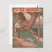 In Old Missouri Postkarte (Vorne/Hinten)