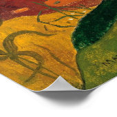 In Olden Times), Paul Gauguin Poster (Ecke)