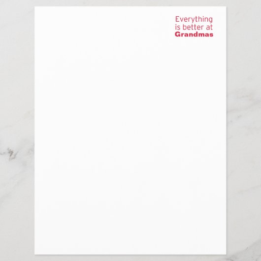 In Oma ist alles besser Flyer (Vorne)