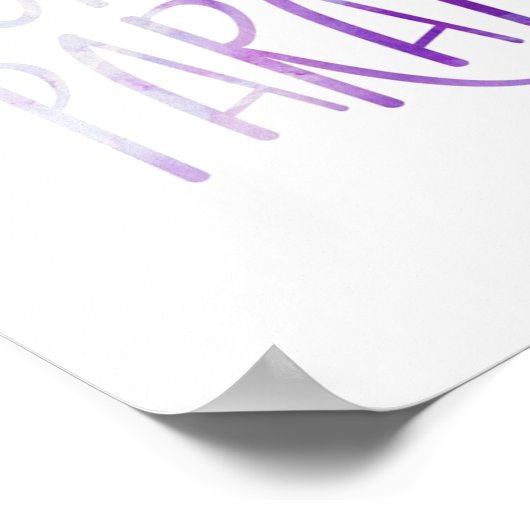 in Omnia Paratus Poster (Ecke)