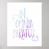 in Omnia Paratus Poster (Vorne)