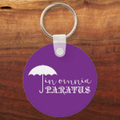 In Omnia Paratus Schlüsselanhänger (Vorderseite)