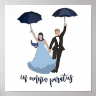 In Omnia Paratus Zeichnend Poster