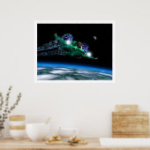 In Orbit 2 Poster (Küche)