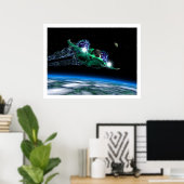 In Orbit 2 Poster (Heimbüro)