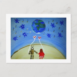 ...In Other Words...art by Jutta Gabriel... Postkarte