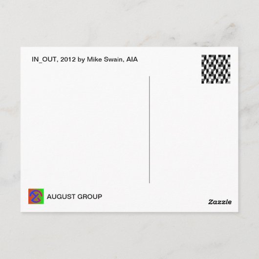 IN_OUT Postkarte (Rückseite)