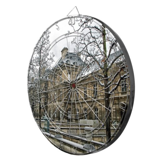 In Paris Dartscheibe (Vorderseite rechts)