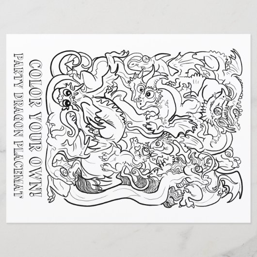 In Party-Drachen verpackt Farbe Ihre eigene Aktivi (Vorderseite)