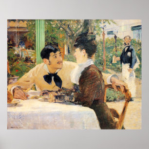 In Pater Lathuille's Edouard Manet Poster