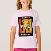In Pizza krusten wir T-Shirt (Vorderseite)