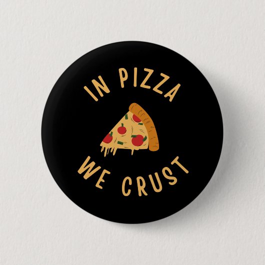 In Pizzas Crust Button (Vorderseite)