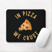 In Pizzas Crust Mousepad (Mit Mouse)