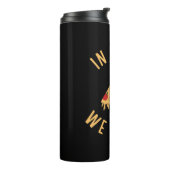 In Pizzas Crust Thermosbecher (Nach links gedreht)