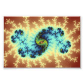 In Playcast - Fraktal Art Fotodruck (Vorne)