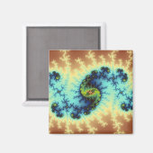 In Playcast - Fraktal Art Magnet (Vorderseite/Rückseite)