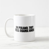 In Polen erzählen sie Obama-Witze Kaffeetasse (Links)