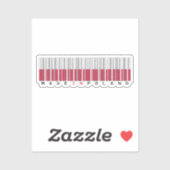In Polen hergestellter Barcode-Flagge Aufkleber (Blatt)