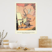 In Polychrome entkommt Ruggedo Poster (Küche)