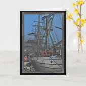 In Port Birthday Card Karte (Gelbe Blume)