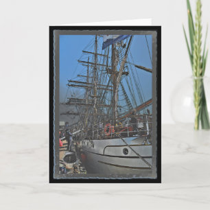 In Port Birthday Card Karte