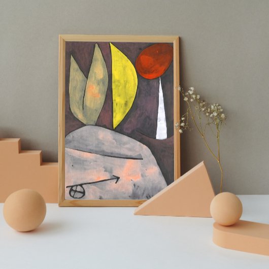 In Position von Paul Klee Poster