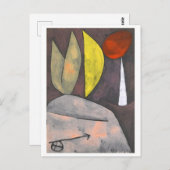 In Position von Paul Klee Postkarte (Vorne/Hinten)