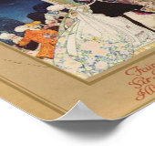 In Powder und Crinoline 1913, Kay Nielsens Abdecku Poster (Ecke)