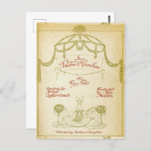 In Powder und Crinoline, Kay Nielsens Titelseite Postkarte