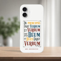 In Principio Erat Verbum Bible Verse in Latein