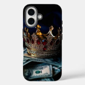 In Reichtum gekrönt Case-Mate iPhone Hülle (Rückseite)
