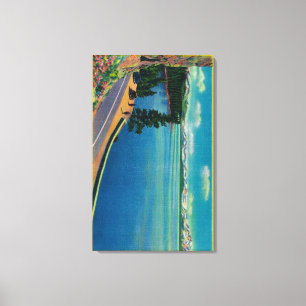 In Richtung der Zephyr-Bucht herein blicken, Mt. Leinwanddruck