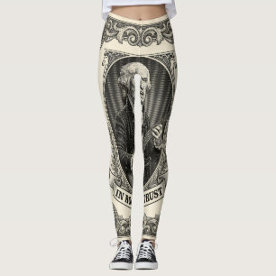 In Rock We Trust 1 Rock Washington Gitarre Vintage Leggings