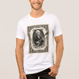 In Rock We Trust 1 Rock Washington Gitarre Vintage Tri-Blend Shirt