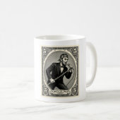 In Rock We Trust 5 Rocks Lincoln Sänger Kaffeetasse (VorderseiteRechts)