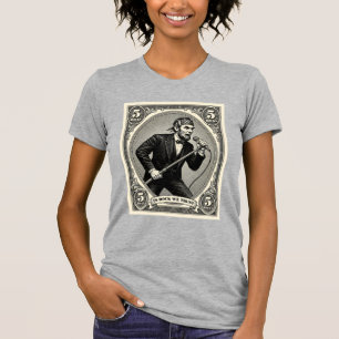 In Rock We Trust 5 Rocks Lincoln Sänger T-Shirt