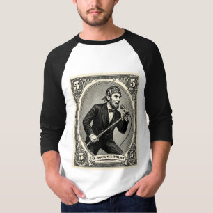 In Rock We Trust 5 Rocks Lincoln Sänger T-Shirt