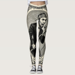 In Rock We Trust 5 Steine Lincoln Sänger Leggings