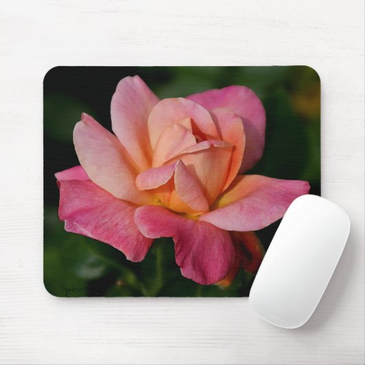 In rosa Mousepad (Mit Mouse)