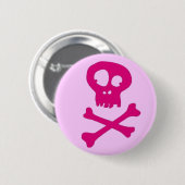 In Rose für Halloween - Button (Vorne & Hinten)
