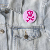 In Rose für Halloween - Button (Beispiel)