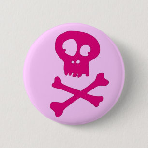 In Rose für Halloween - Button